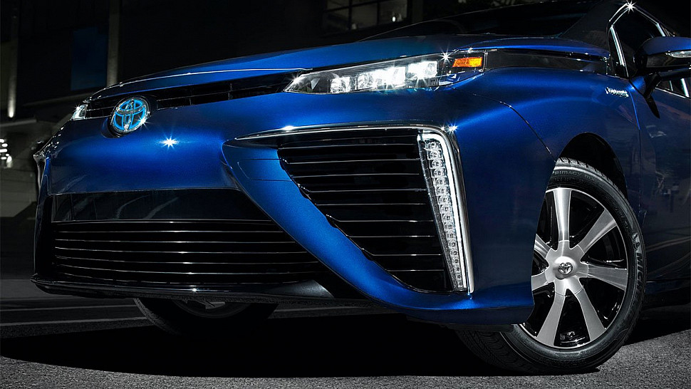 Водородная Toyota FCV