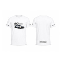 Футболка Man White RAVENOL Mercedes 80 лет